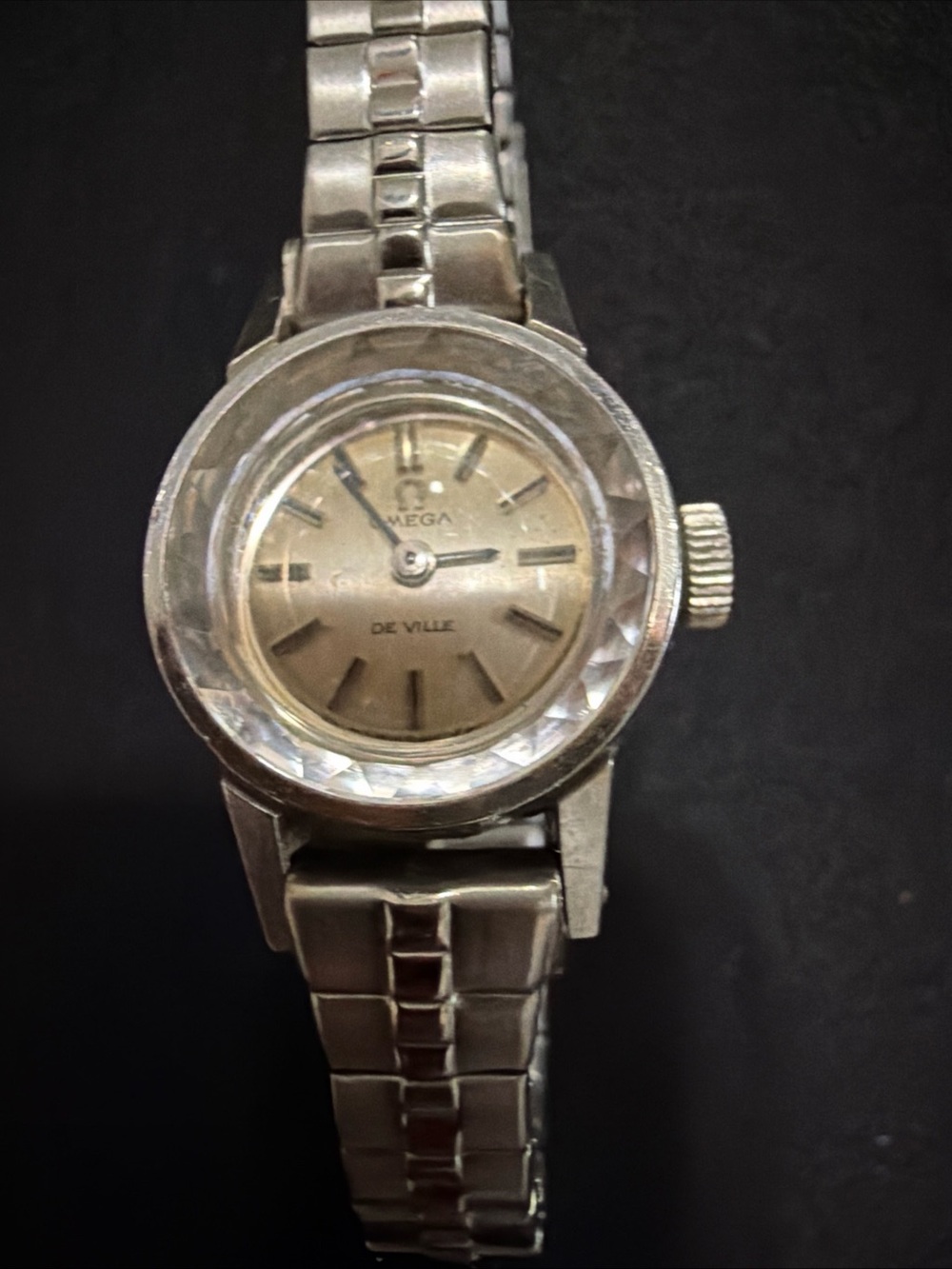 Omega Women's Silver-Tone Bracelet Dress Watch